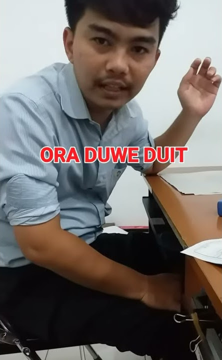 Viral.. Ora due duit lucu