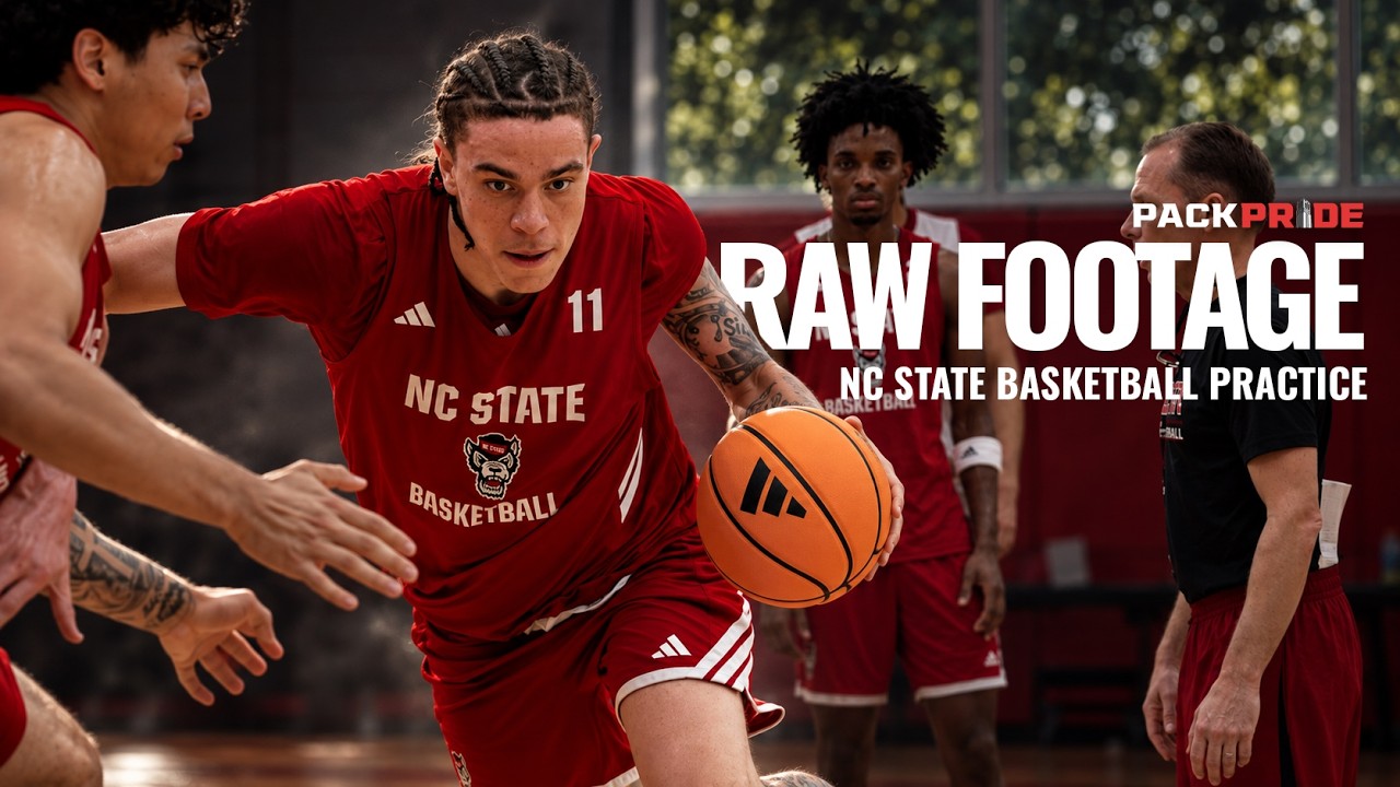 NC State Basketball Practice: Raw Footage | 9.18.26