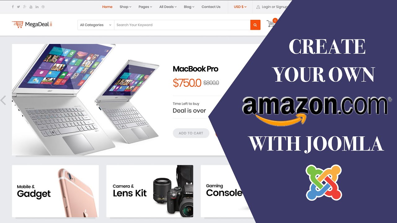 47. Create a Multi Vendor Website Like Amazon - Jomsocial integration