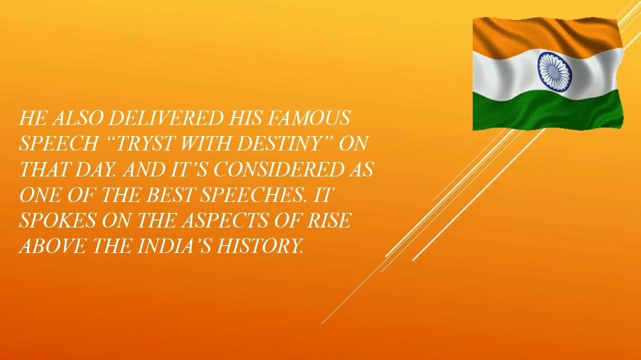 speech on independence day short