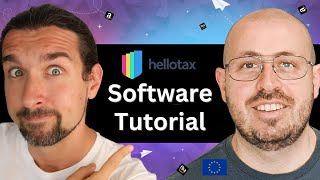hellotax Software Review And Tutorial - VAT Software screenshot 2