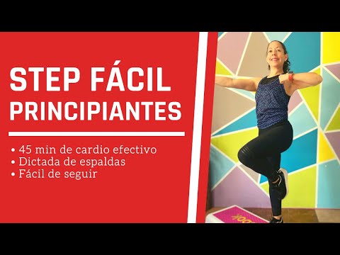 Video: Step aeróbicos: lecciones para principiantes en casa