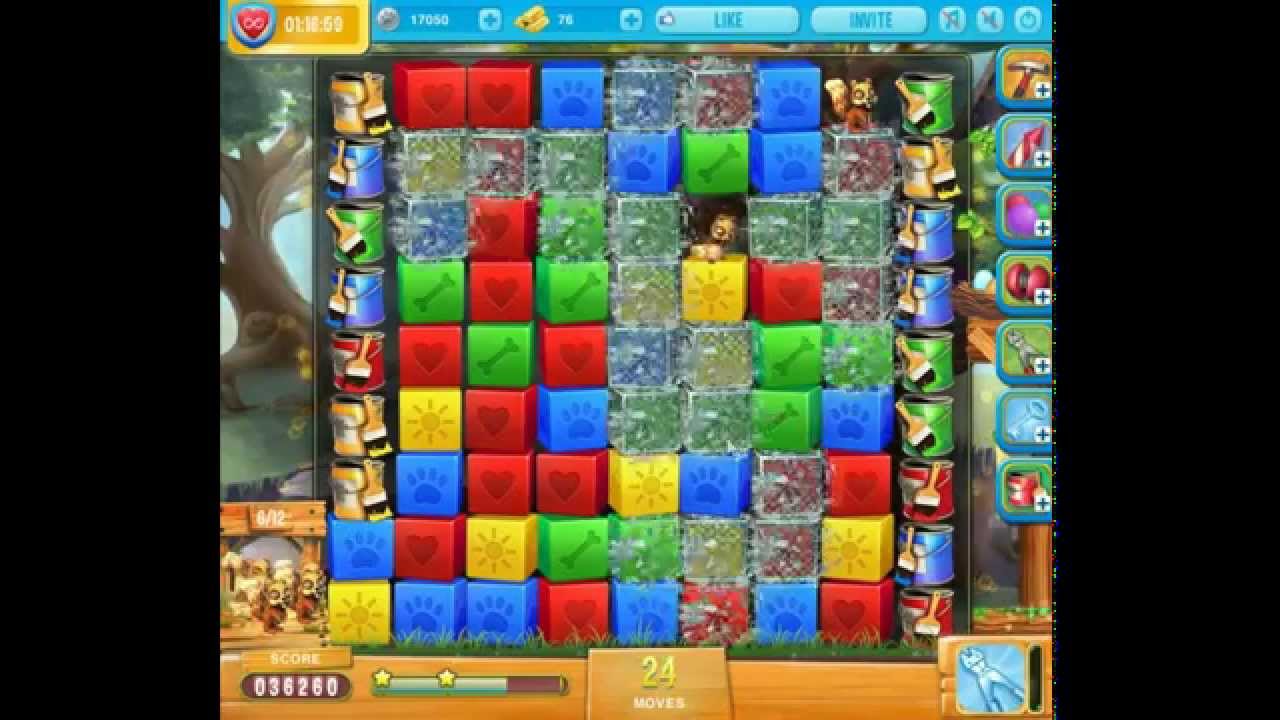 Pet Rescue Saga level 903 no hammers 12 pets 😈 ►TOBIAS DEAMON◄