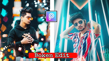 Boken Light Effect tutorial in Hindi 🌀 step by step picsart tutorial 🌠 Faizan editz 🌠