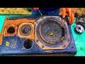 Restoration SANSUI speakers audio broken | Restore trademark popular music JAPAN