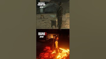 RDR1 VS RDR2 - Physics and Details Comparison
