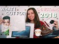 what i got for Christmas 2018 // Christmas haul | isabelle dyer