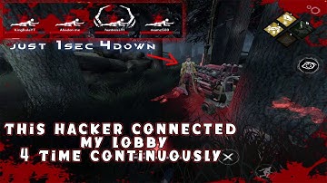 Hacker Trickster Connected my Lobby Continuously 🤬🤬🤬🤬#dbd #deadbydaylightsurvivor #hacker