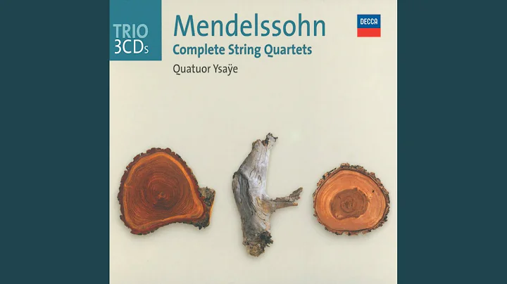 Mendelssohn: String Quartet No. 1 In E Flat, Op. 12, MWV R 25: 2. Canzonetta: Allegretto