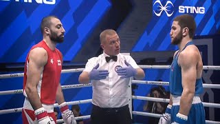Георгий Кушиташвили против Крепкого Армянина / Чемпионат мира по боксу 2023