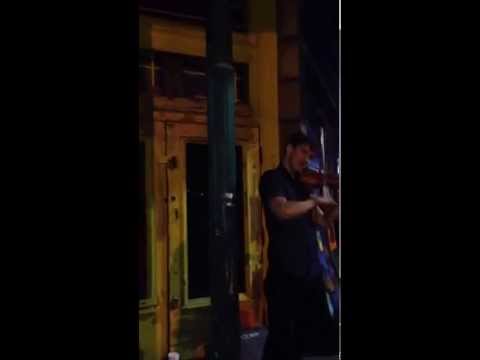 Adrian Jusdanis from New Thousand rocking the looping violin on Frenchman Adrian Jusdanis from New Thousand rocking the looping violin on Frenchman