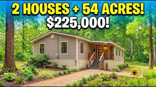 Two Homes for the Price of One: 54 Acres in Tennessee for $225,000!