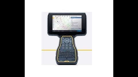 First look at the Trimble TSC7 data collector.