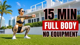 15 mins Full Body Workout | Calisthenics for Young Adults | No Equipment (by fashion meetz fitness)