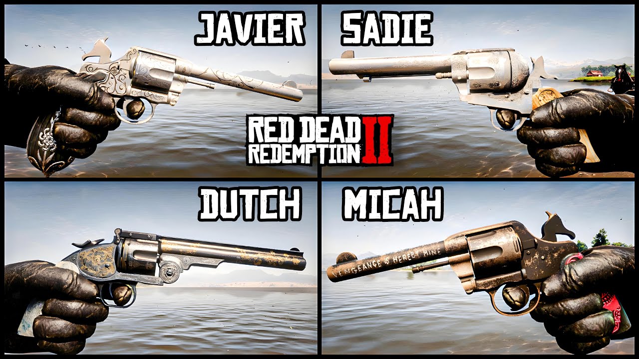 All GANG Members Guns in Red Dead Redemption 2 || ( Full Guide with ...
