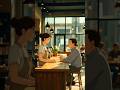 Learn english with simple cafe conversations☺️ #easyenglish #englishlistening #englishstory #shorts
