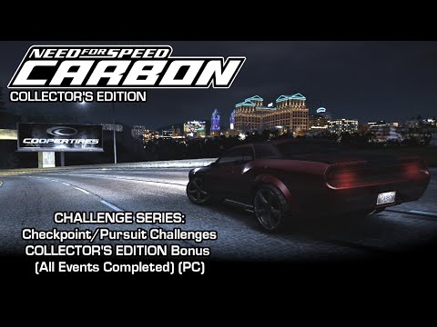 NFS Carbon Challenge Series Checkpoint Pursuit Challenges Collector S Edition Bonus PC