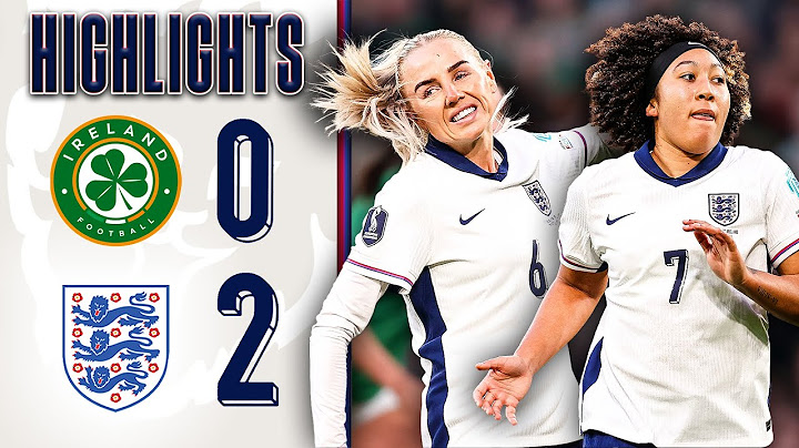 Republic of Ireland 0-2 England | Lauren James & Alex Greenwood On Target in Dublin! | Highlights