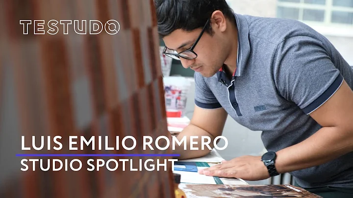 Luis Emilio Romero's Weaving-Inspired Painting | Testudo Studio Spotlight