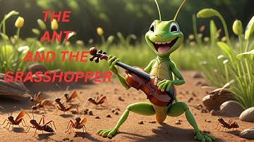 THE ANT AND THE GRASSHOPPER – A Fun Story About Hard Work & Responsibility! 🐜Animal Stories