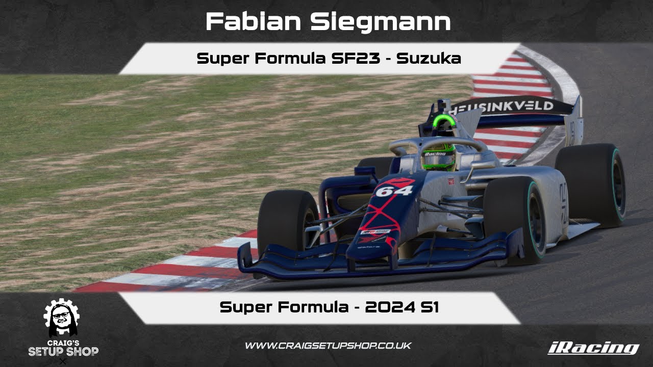 IRacing 24S1 Super Formula SF23 Super Formula Suzuka FS YouTube iracing-24s1-super-formula-sf23-super-formula-suzuka-fs-youtube