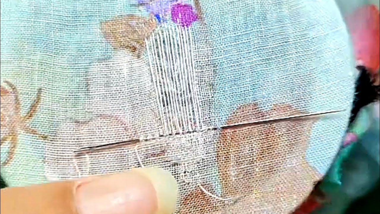 How to Easily Repair Holes in Clothes at Home Yourself Using a Sewing ...
