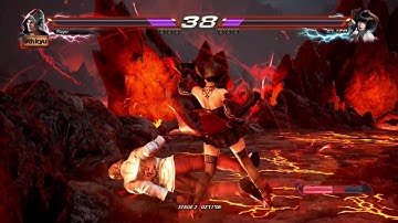 Tekken 7 Steve Fox Vs Eliza Season 3 Gameplay.