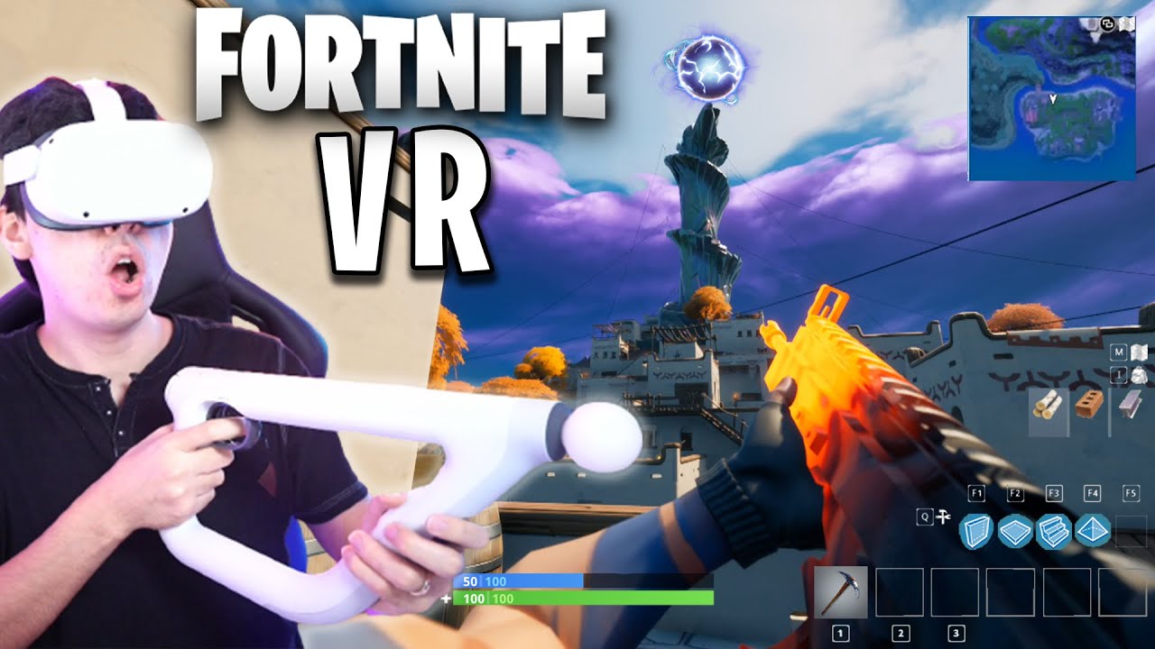 JUEGO FORTNITE PERO EN REALIDAD VIRTUAL JorgeIsaac115