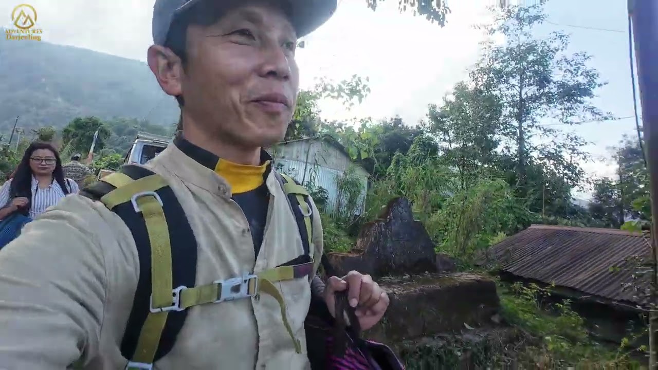 Hike towards Risheehat tea garden via old road khasmal.