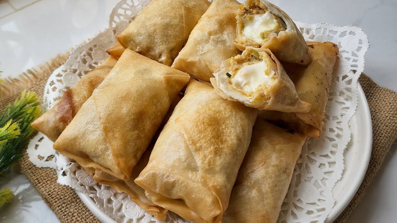 PANTASAN VIRAL TERNYATA MEMANG ENAK BANGET❗️DIMSUM GORENG KEJU LUMER