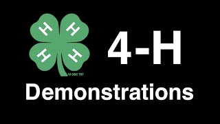 4-H Demonstrations - 2023 Compilation Video