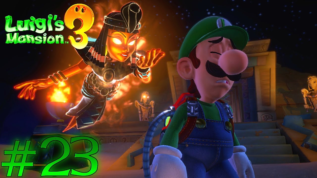 Luigi's Mansion 3 Gameplay (Nintendo Switch) Part 23 Egyptian Ghost