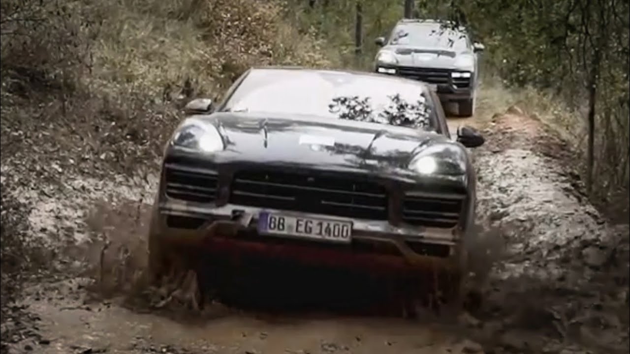 2024 Porsche Cayenne OffRoad Extreme Trials YouTube