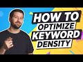 Keyword Density SEO - Properly Optimize Your Website Content