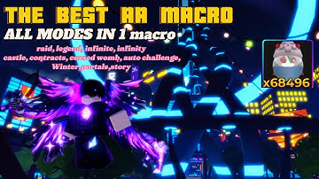 THE BEST ANIME ADVENTURES MACRO! Contains ( winter , contract , challenge) much more!!