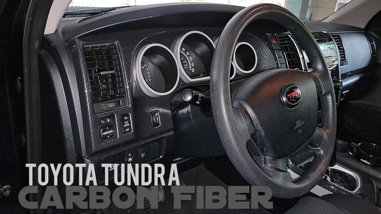How To Install TOYOTA TUNDRA Carbon Fiber Molded INTERIOR!! YouTube