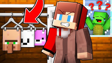JJ Can Shapeshift Into Friends To Prank Mikey in Minecraft (Maizen)