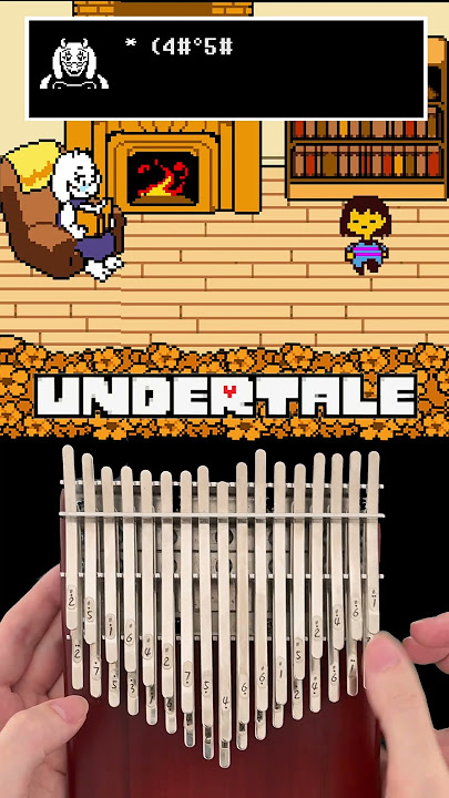 Undertale - His Theme 🌼 #kalimba #undertale