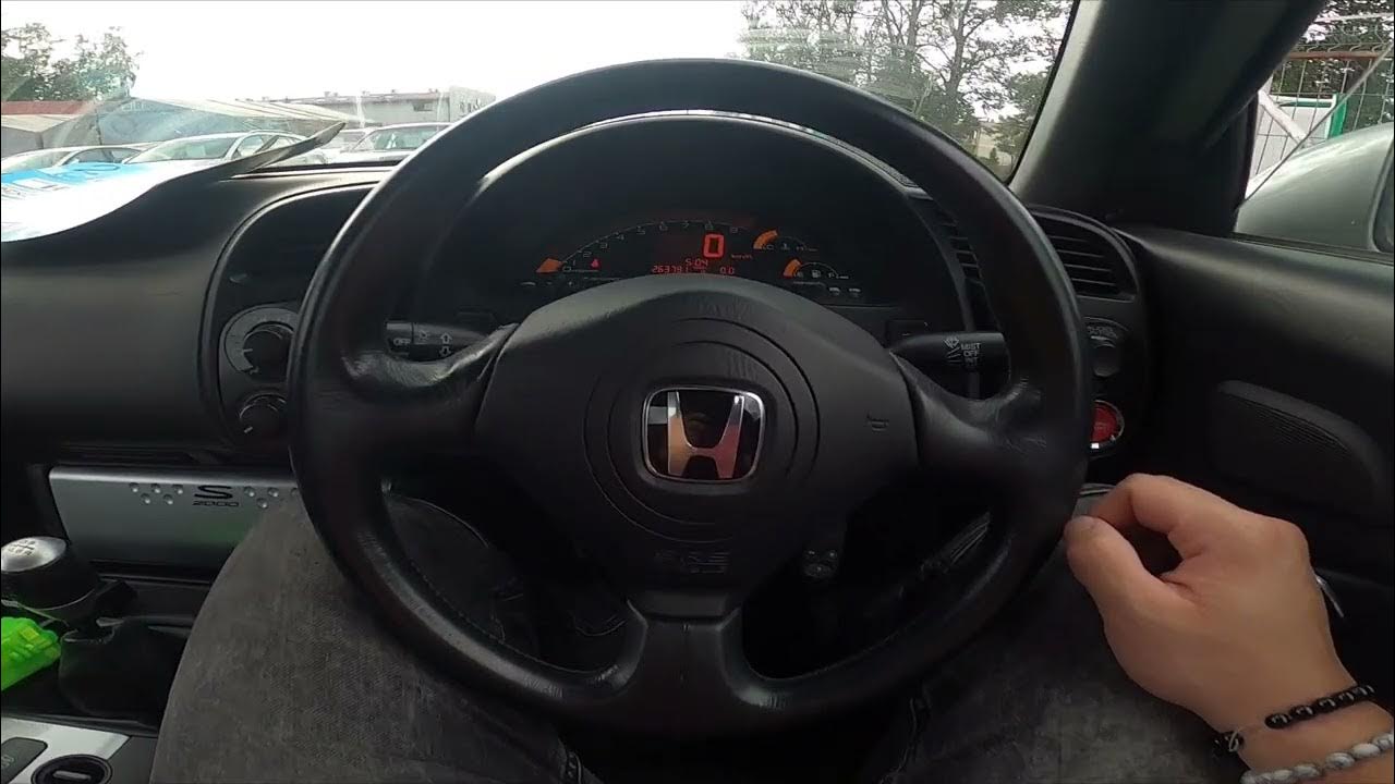 How to Find Odometer on Speedometer Display in Honda S2000 ( 1999