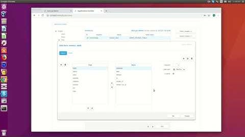 Setting up interface of Jam.py application