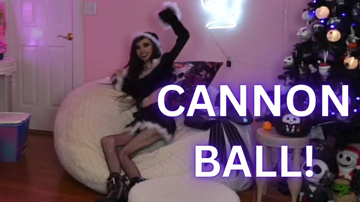 Eugenia Cooney Cannonballs Into Her Lovesac | Nove...
