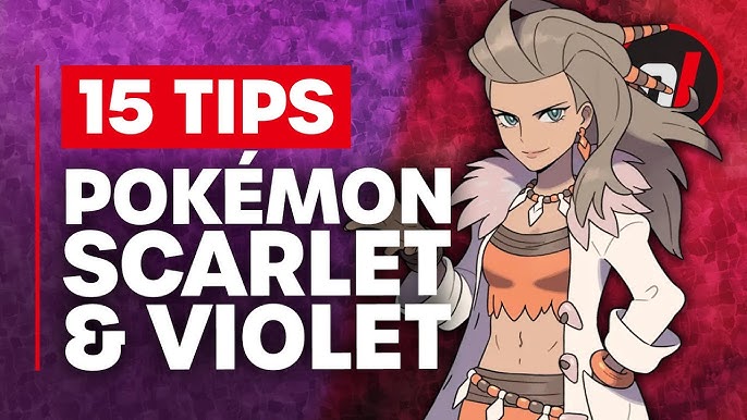 10 Pokemon Scarlet and Violet tips and tricks