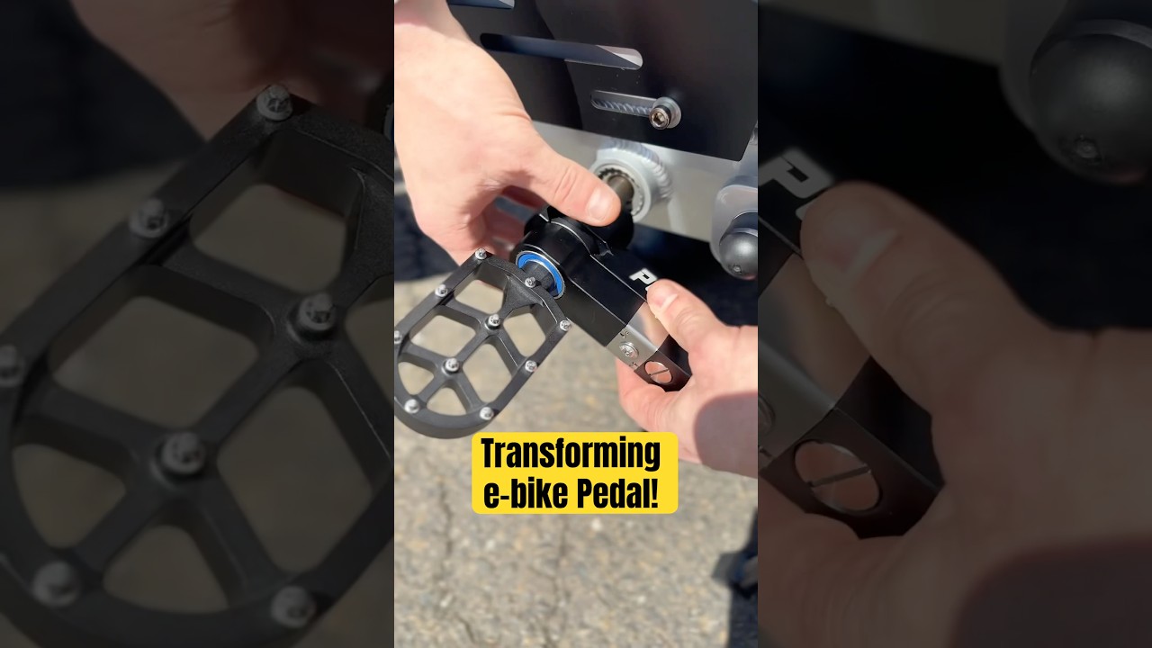 Transtorming e-bike Pedal system. 