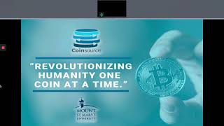 Mount St  Mary's University IACBE Coinsource Spring 2020 Live Case Competition Final Presentation