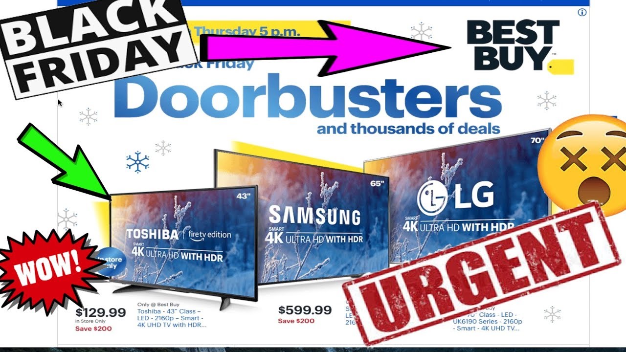 Best Buy Black Friday Doorbusters 2018 YouTube