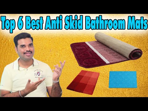 ✅ Top 6 Best Bathroom Mats In India 2022 With Price | Anti Slip Bathroom Mat Review &