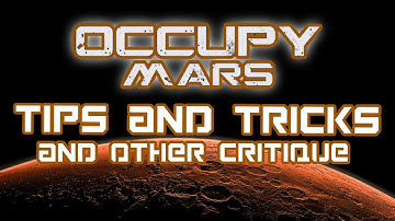 Occupy Mars - Tips Video