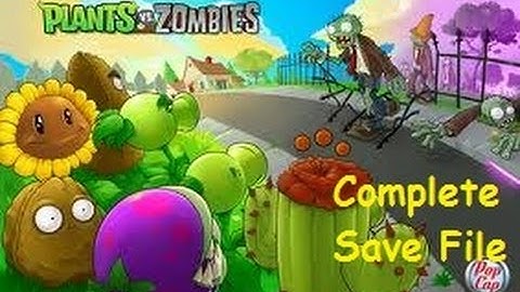 How to install a Plants vs zombies complete save file (2014 WORKS!!!!!)