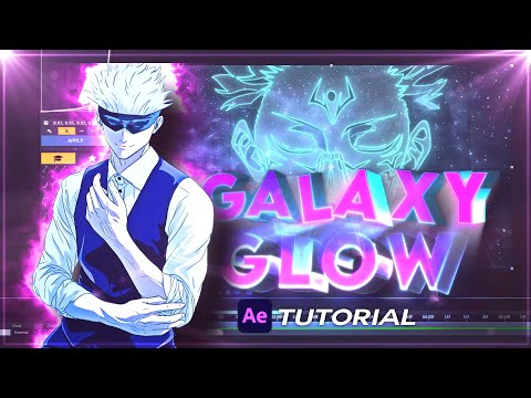 Galaxy Glow - After Effect AMV Tutorial! (+ Free Overlay)