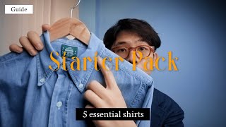 5 เสื้อเชิ้ต ที่ผมคิดว่าเป็น Starter Pack ให้กับทุก ๆ ท่านได้ - Bill Prapat